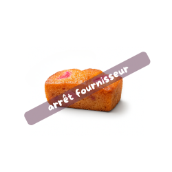 Petit four sucré, lingot rhubarbe grenade 30gr