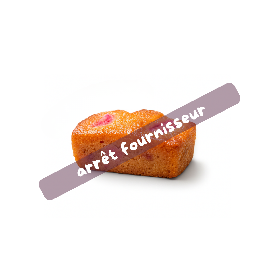 Petit four sucré, lingot rhubarbe grenade 30gr