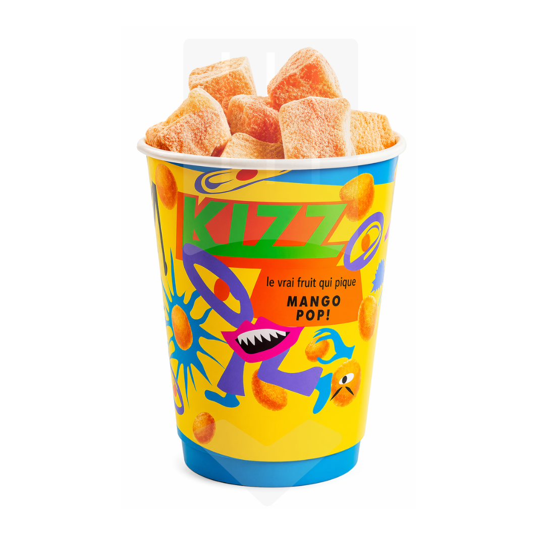 Bouchées acidulées mangue snacking | Grossiste Alimentaire