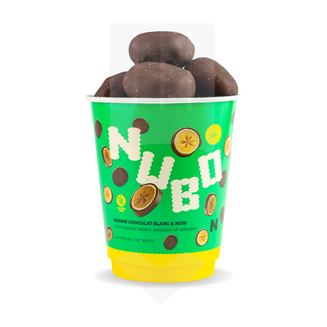 Bouchées glacées banane chocolat ? Snack fruité Pros