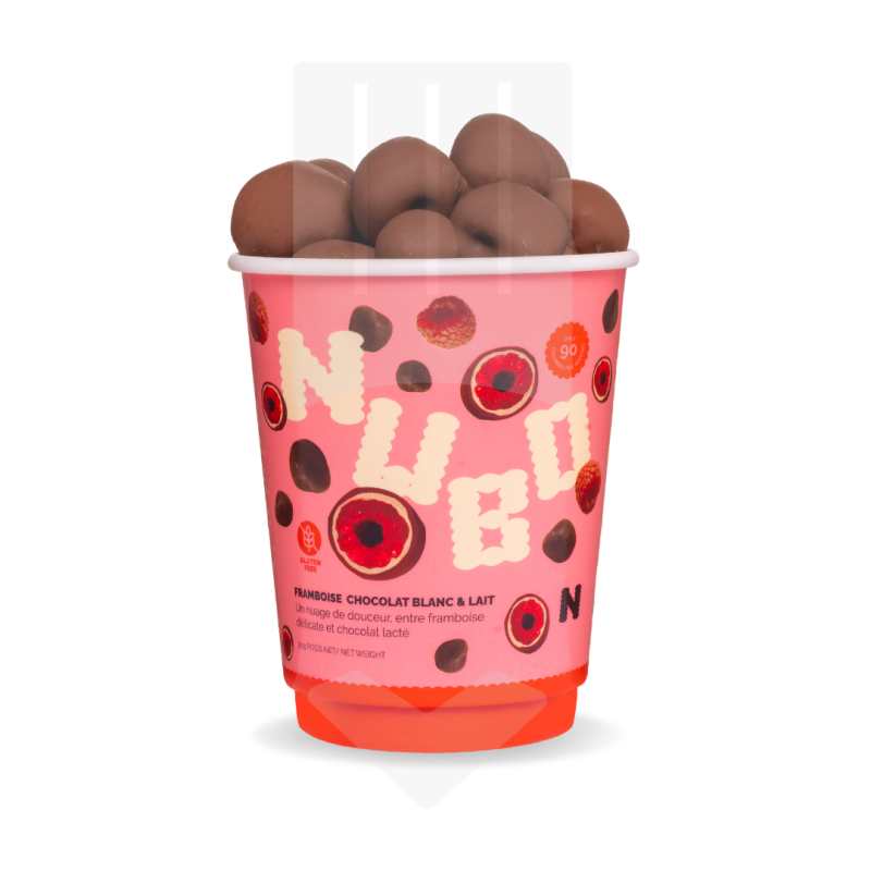Bouchées framboise chocolat | Fournisseur dessert RHF