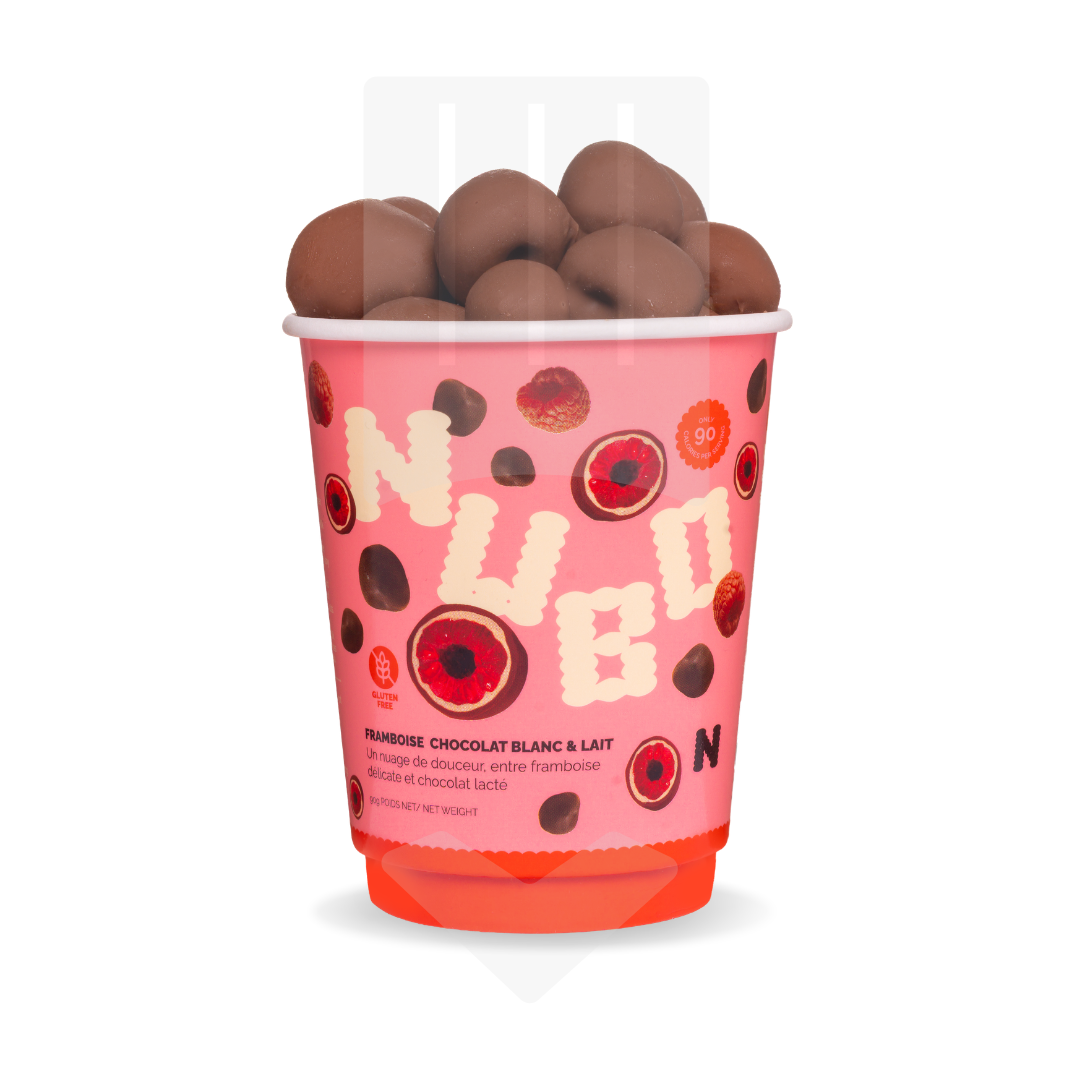 Bouchées framboise chocolat | Fournisseur dessert RHF