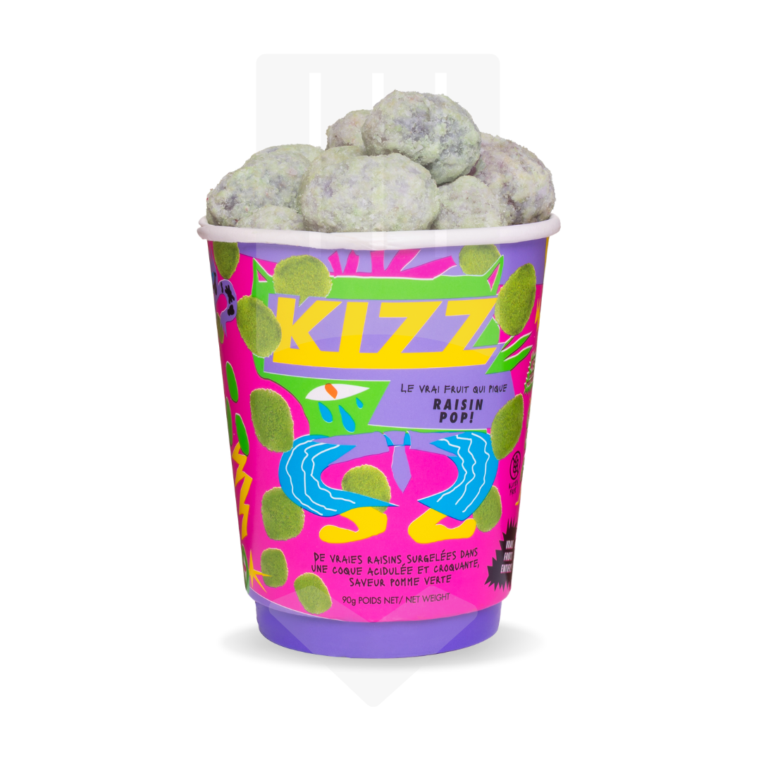 Bouchées acidulées raisins snacking | Grossiste Alimentaire