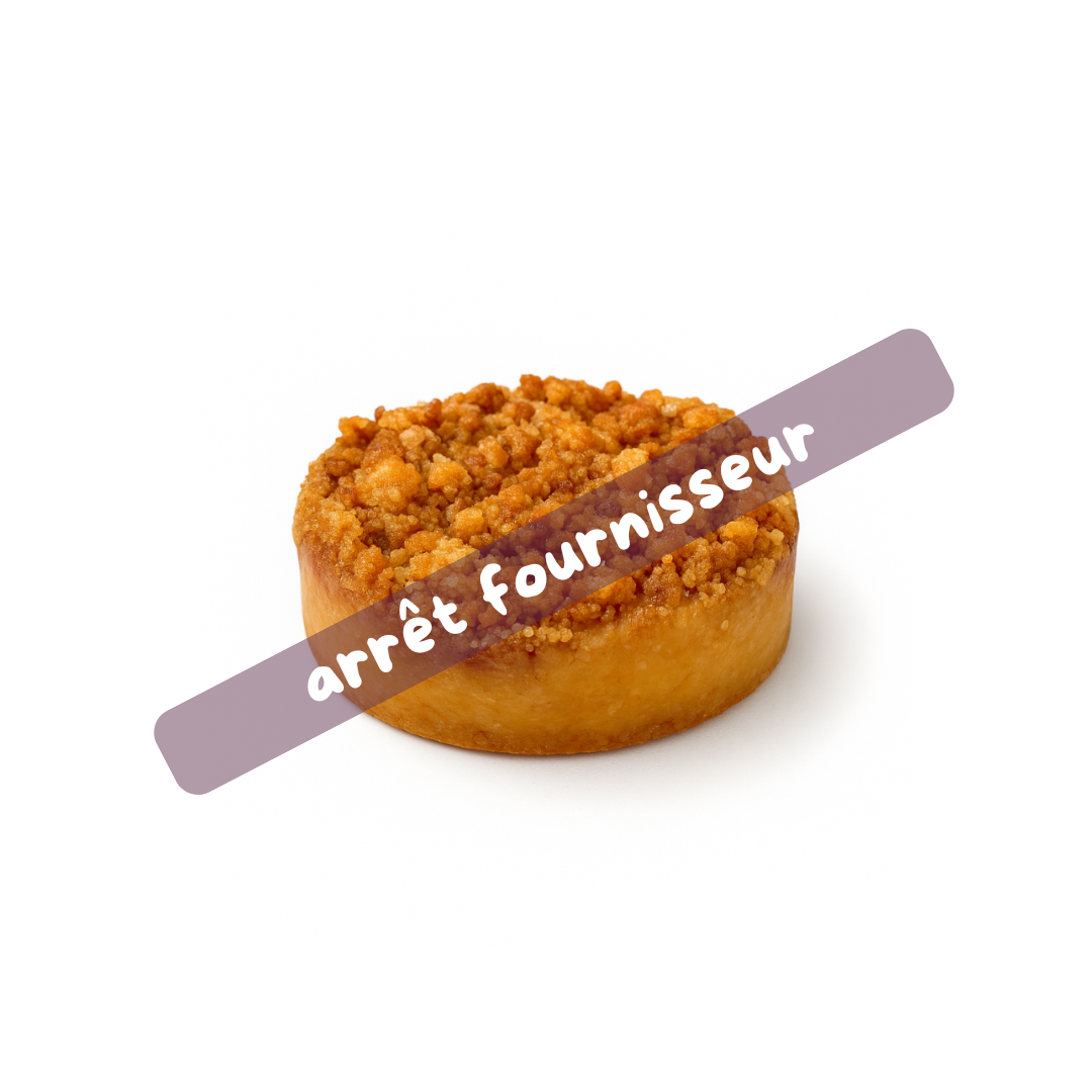 Dessert Individuel Crumble Abricots Spéculoos - 90g
