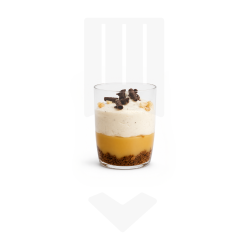 Verrine Caramel Vanille 30gr | Grossiste Petits Fours