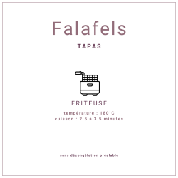 Falafels Typiques Surgelés 20gr | Grossiste Traiteur