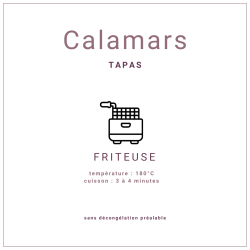 Calamars Dippers Préfrits 20gr | Grossiste Alimentaire