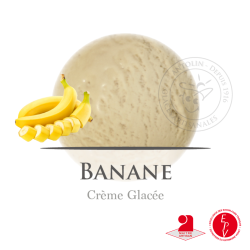 Bac 2.5L - Crème Glacée Banane | Grossiste Glaces