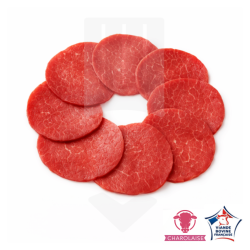 Carpaccio de boeuf Charolais d'origine France
