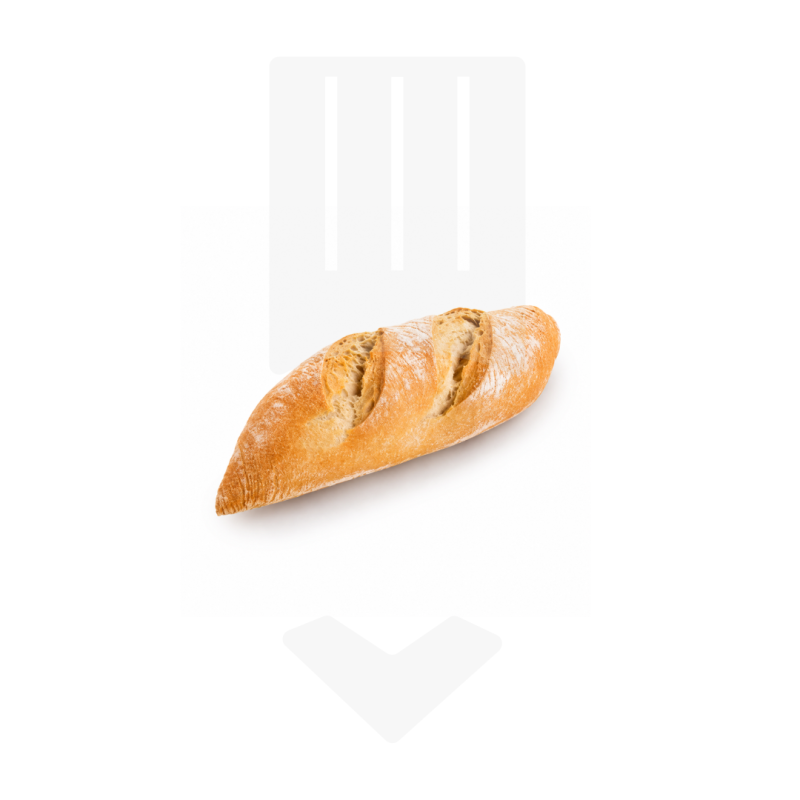 Petit pain gourmet, farine de blé 30gr