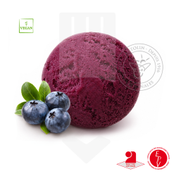 Sorbet artisanal myrtilles de chez Antolin
