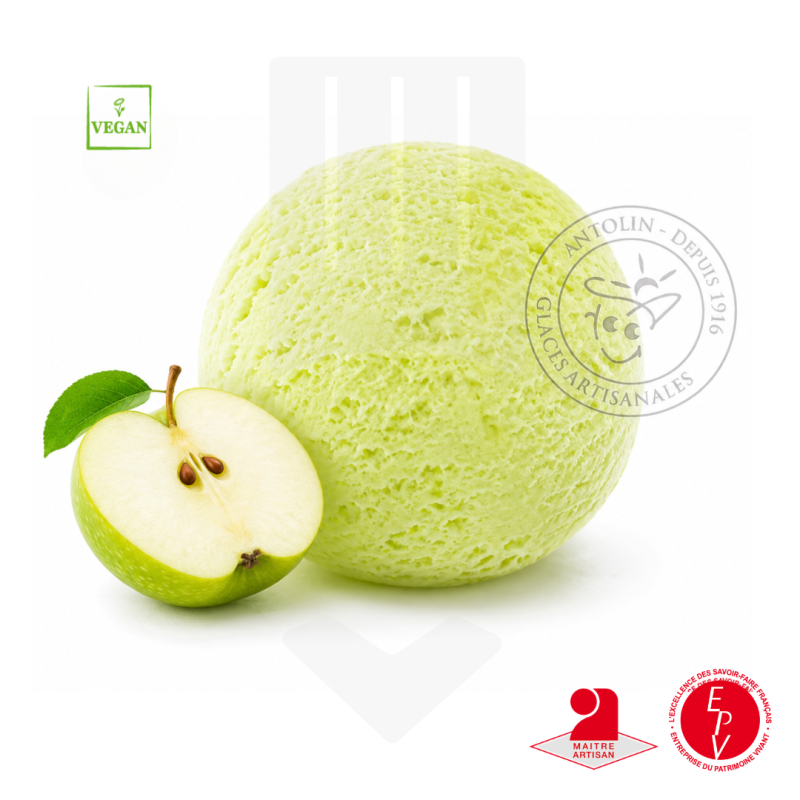 Sorbet à la pomme verte de la maison Antolin