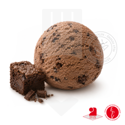 Crème glacée chocolat brownies de chez Antolin