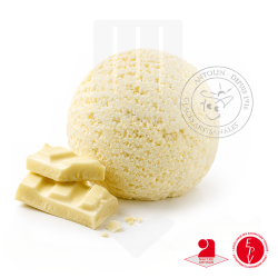 Crème glacée chocolat blanc de chez Antolin