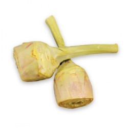 Boutons d'artichauts avec tiges et surgelés