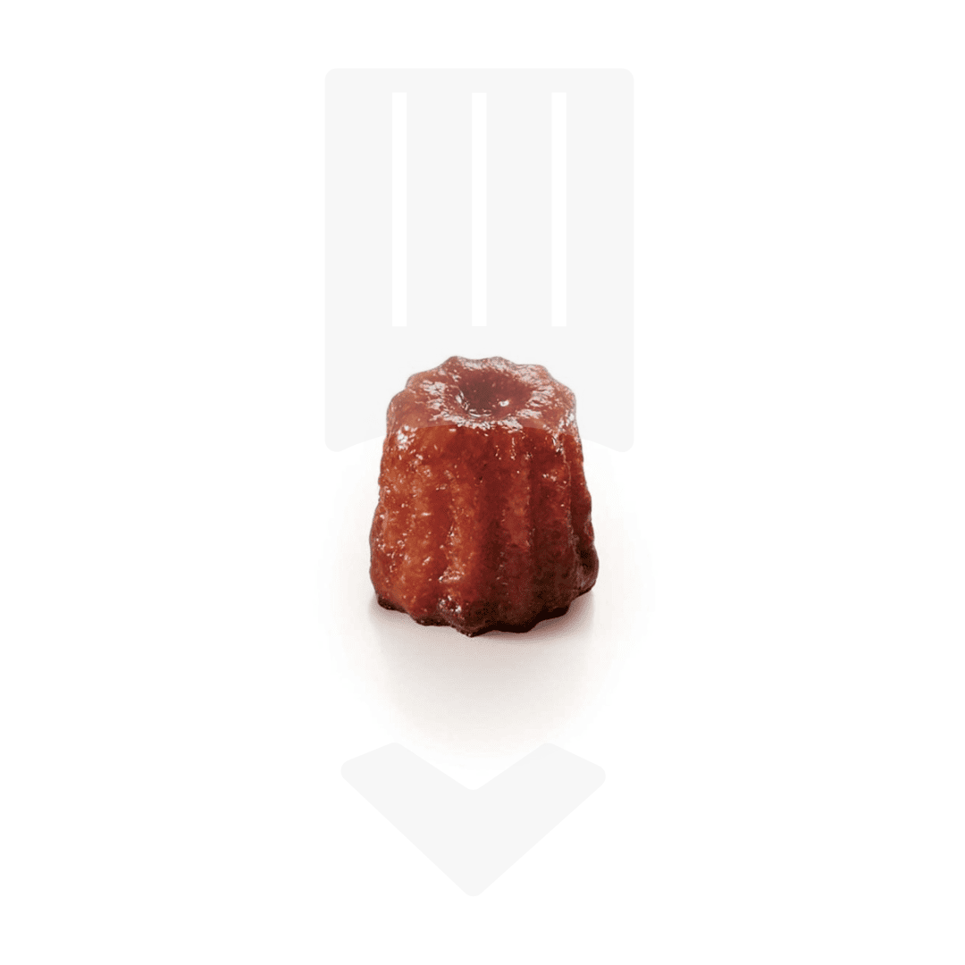 Mini canelé traditionnel | Grossiste alimentaire