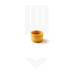 Mini Fond Timbale Sucré Nature Ø2.8cm | Grossiste Traiteur