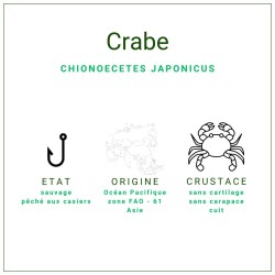 Chair de crabe des neiges cuite | Grossiste alimentaire