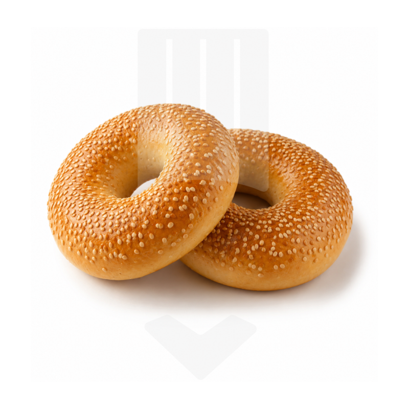 Bagel surgelé aux graines de sésame