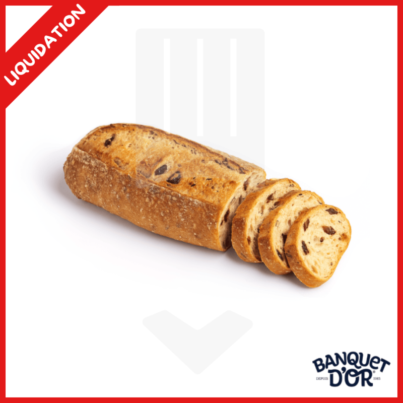 Pain fruits et graines précuit surgelé 350g