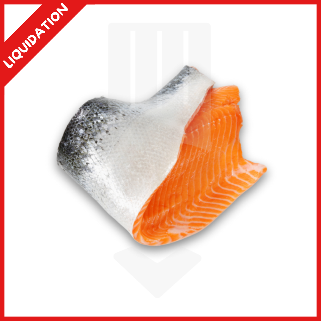 Filet de saumon TRIM B nature avec sa peau