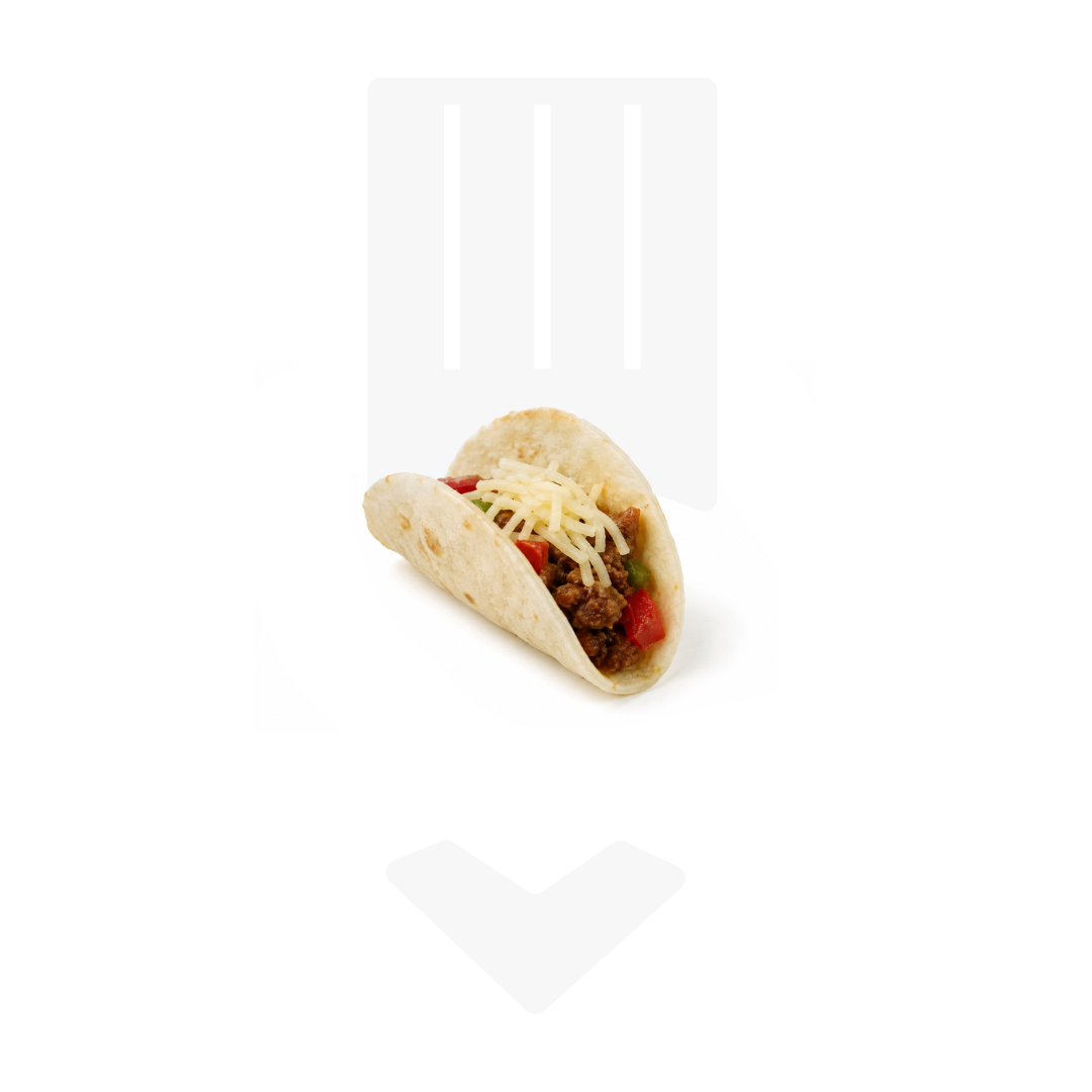 Mini Tacos Boeuf Tex Mex 14gr | Grossiste Alimentaire
