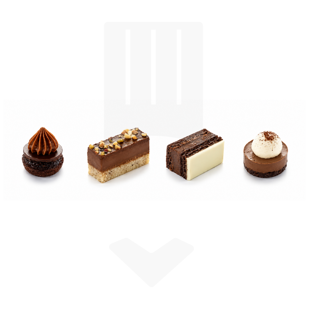Assortiment de petits fours sucrés passion chocolat 14gr