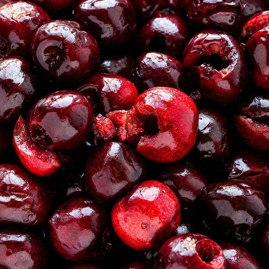 Griottes entières, dénoyautées et surgelées IQF 1kg