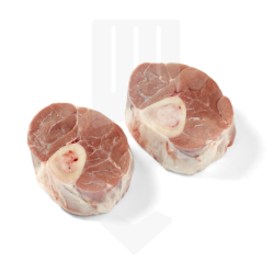 Jarret arrière de veau tranché surgelé IQF d'UE