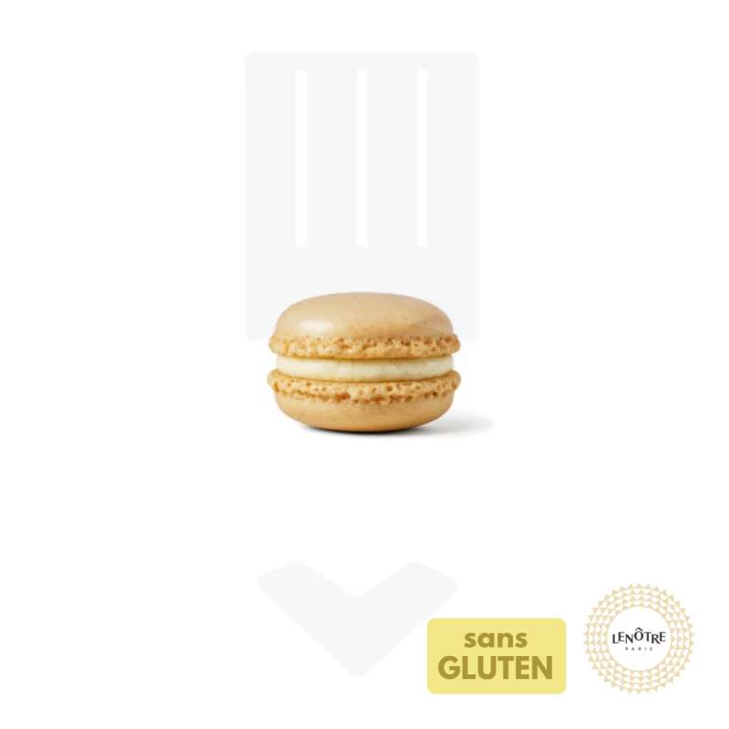 Macaron vanille - recette Lenôtre 12gr