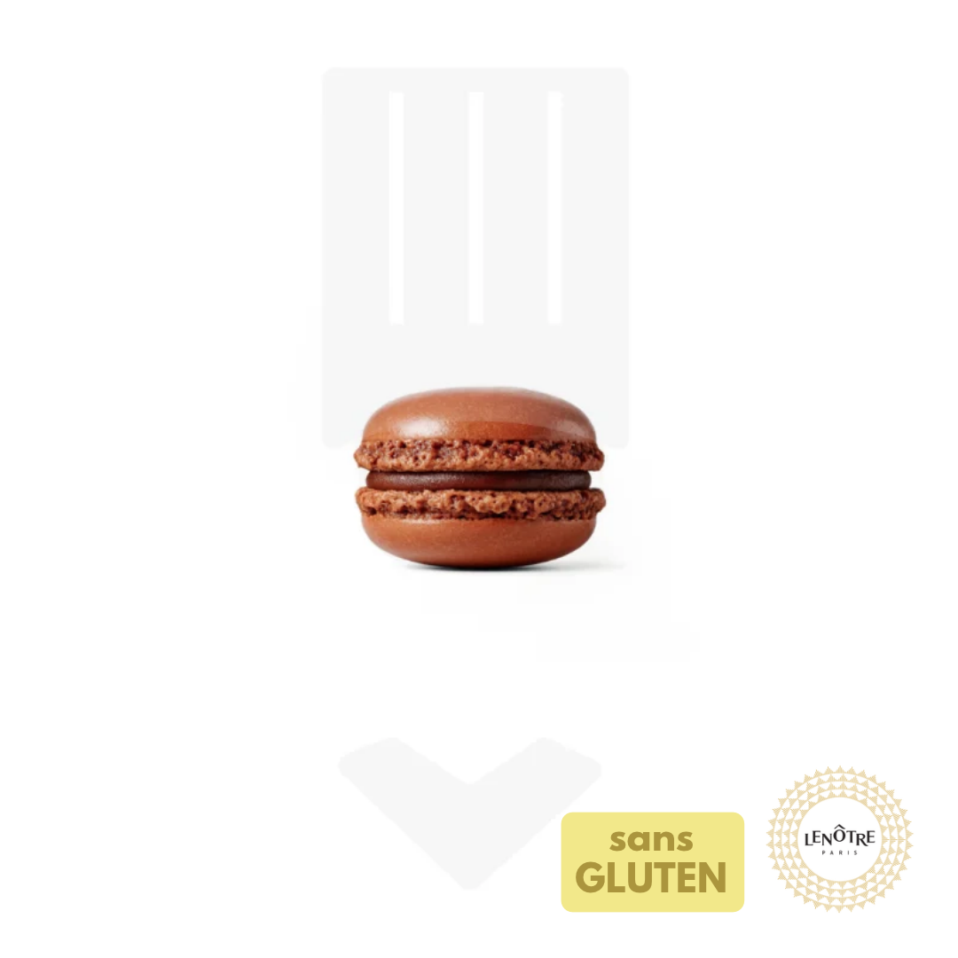 Macaron chocolat - recette Lenôtre 12gr