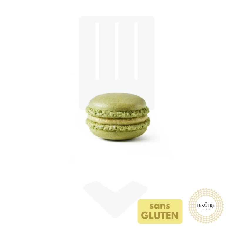 Macaron pistache - recette Lenôtre 12gr