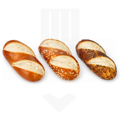 Mini Moricettes® bretzel sésame pavot surgelées | Traiteur