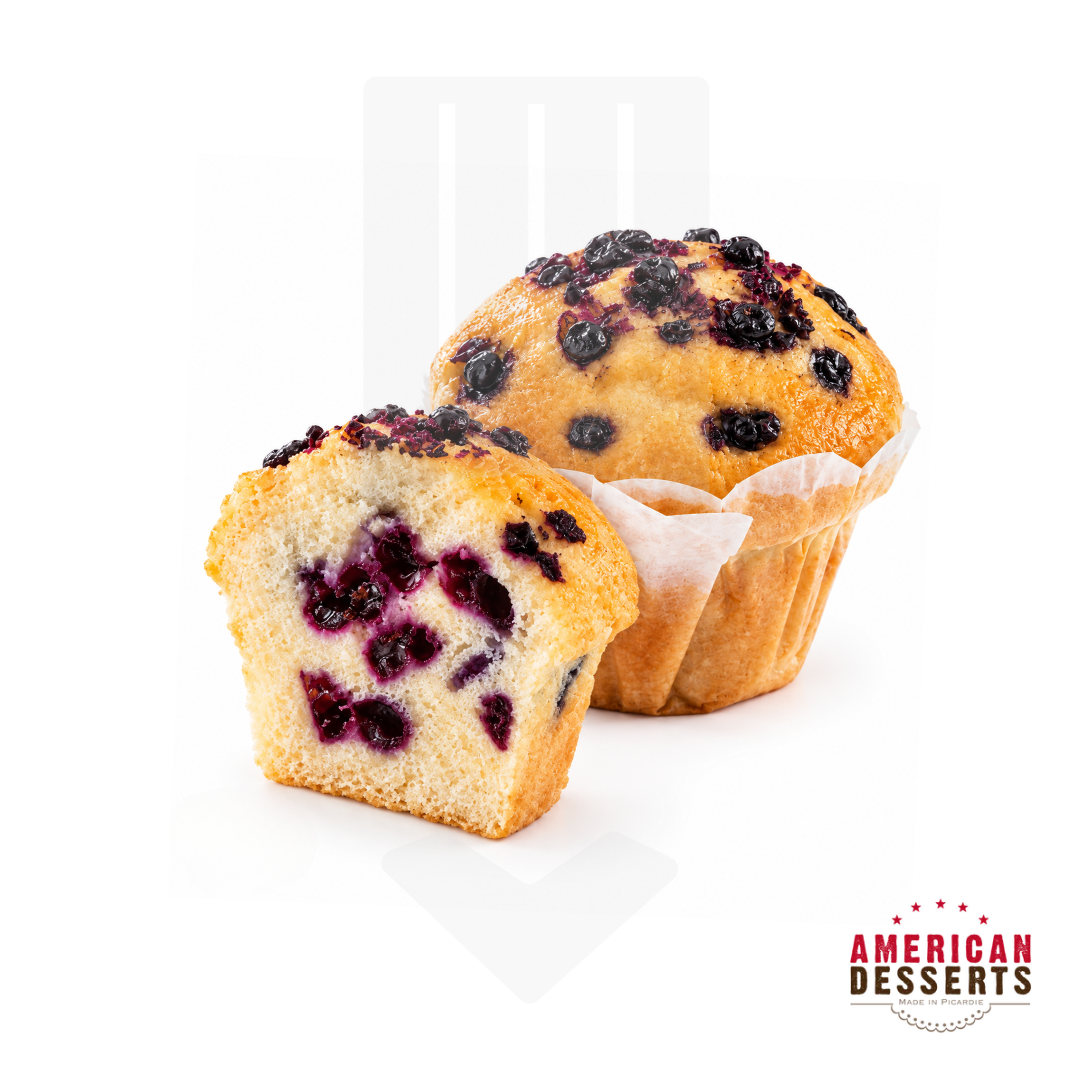Muffin Myrtilles Surgelé 125gr | Grossiste Dessert