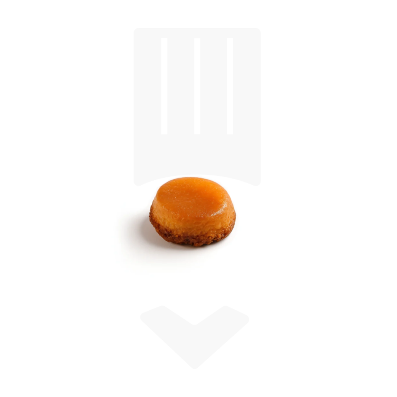 Mini tatin traditionnelle aux pommes 20gr