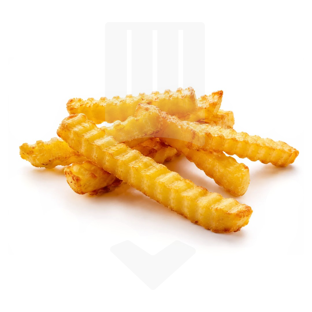 Frites ondulées Crinkle Cut 9/12 mm surgelées | Grossiste Lutosa