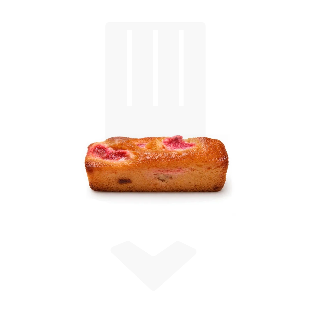 Petit four sucré, lingot rhubarbe grenade 30gr