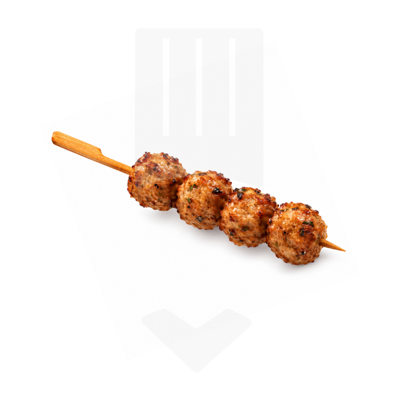 Brochette Yakitori Tsukune poulet 40gr surgelée | Pro