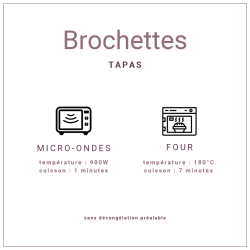 Brochette Yakitori boeuf fromage surgelée 31gr | Pro