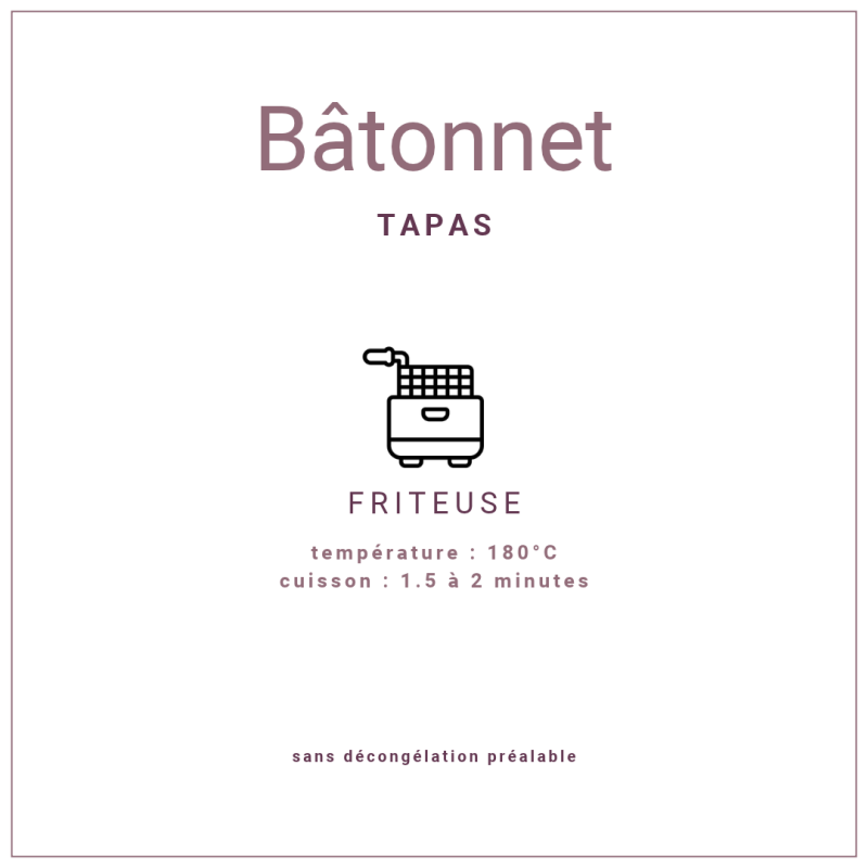 Bâtonnets de cheddar panés surgelés | Finger Food Pro