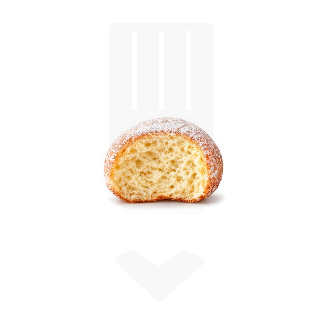 Mini beignet sucré nature 19gr