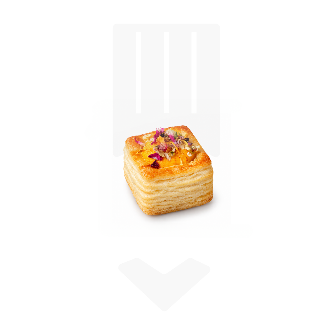 Mini Bouchée Feuilletée au Potiron 14gr | Traiteur