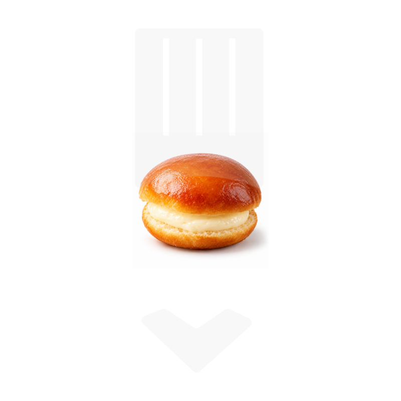 Mini Tropézienne Sweet Saint Pol 18gr | Petit Four Sucré