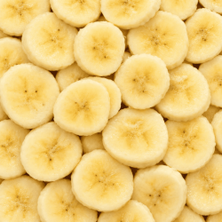 Rondelles de bananes IQF, variété Musa L.