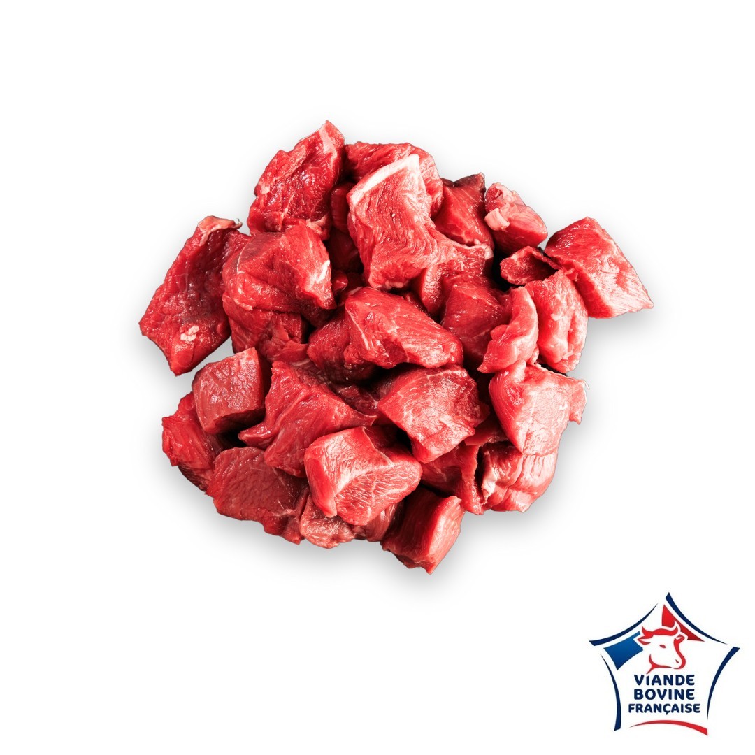 Viande pour Bourguignon française surgelée