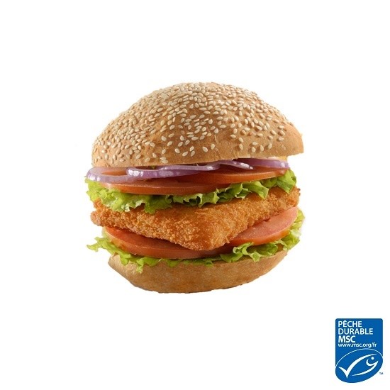 Fish O Burger +/- 65gr MSC